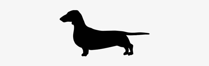 The Dachshund Labrador Retriever German Wirehaired - Dachshund Silhouette, HD Png Download