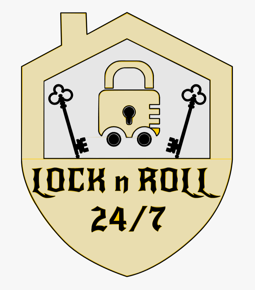 Lock N Roll 24/7 - Cartoon, HD Png Download