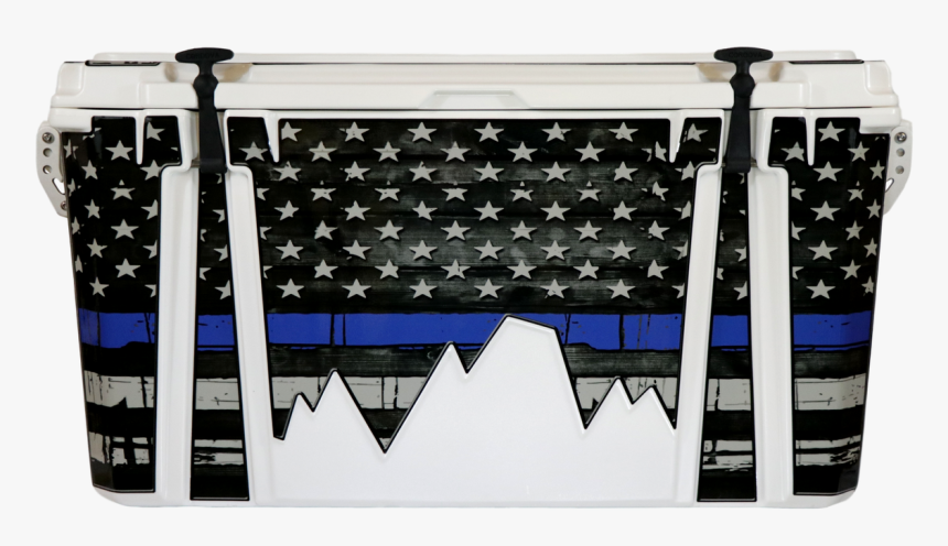 Usa Blue Line Journey- Front - Shoulder Bag, HD Png Download