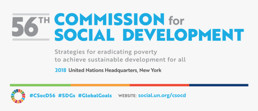 Csocd56 Banner Side Events - Global Goals, HD Png Download