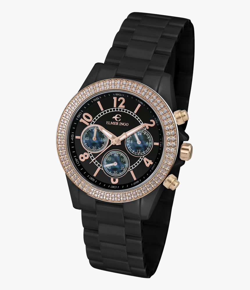 Elmer Ingo Ceramic Ware Black - Watch, HD Png Download