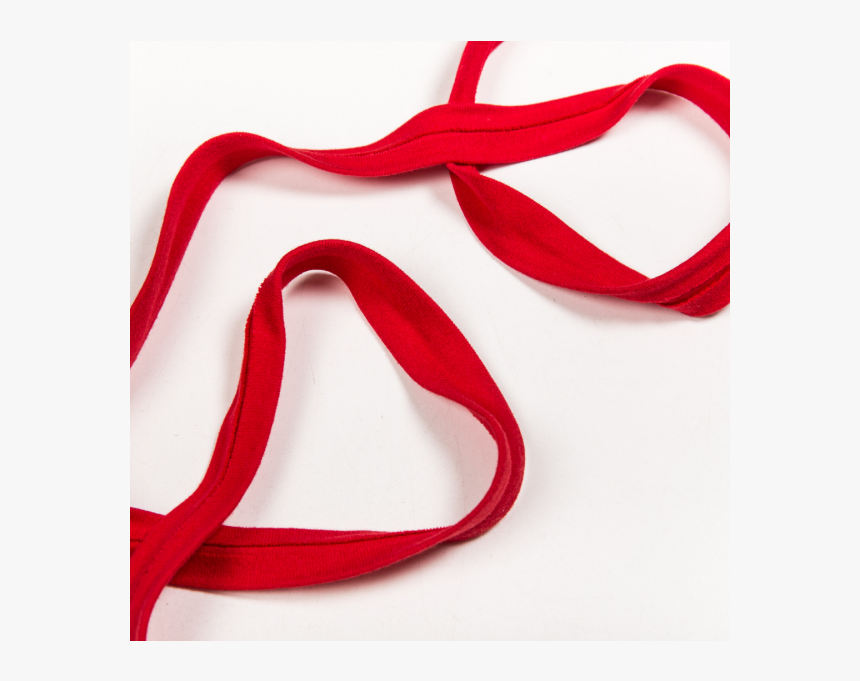 Folded Cotton Jersey Biasband Classic Red - Sash, HD Png Download