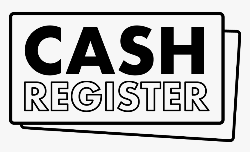 Cash Register Is Here - Black-and-white, HD Png Download