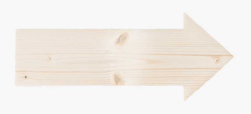 Wood Arrow 2 - Plywood, HD Png Download , Transparent Png Image - PNGitem
