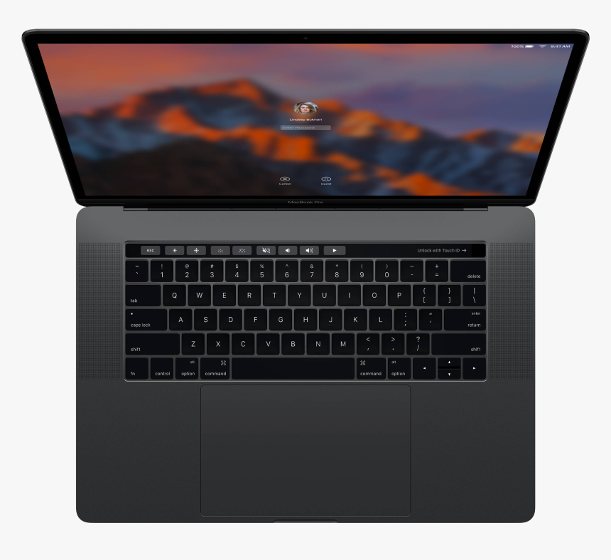Macbook Pro 16 Space Grey, HD Png Download