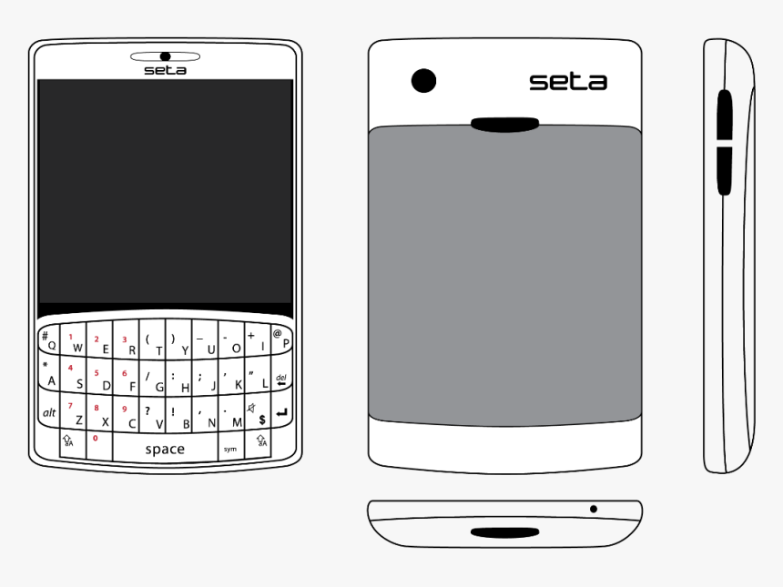 3d Design By Tm Kreatif For Axiom Telecom - Feature Phone, HD Png Download