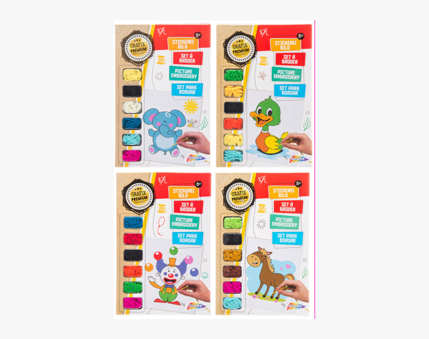 Embroidery Picture - Educational Toy, HD Png Download