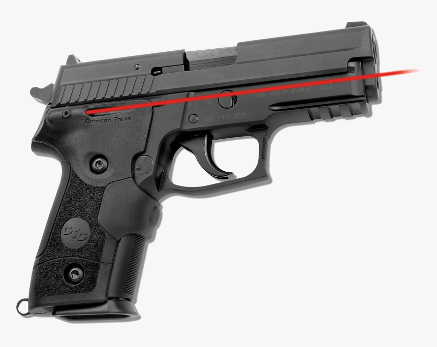 Crimson Trace Lg429 Lasergrips Red Laser Sig 229/228 - Beretta 92fs Compact Black, HD Png Download