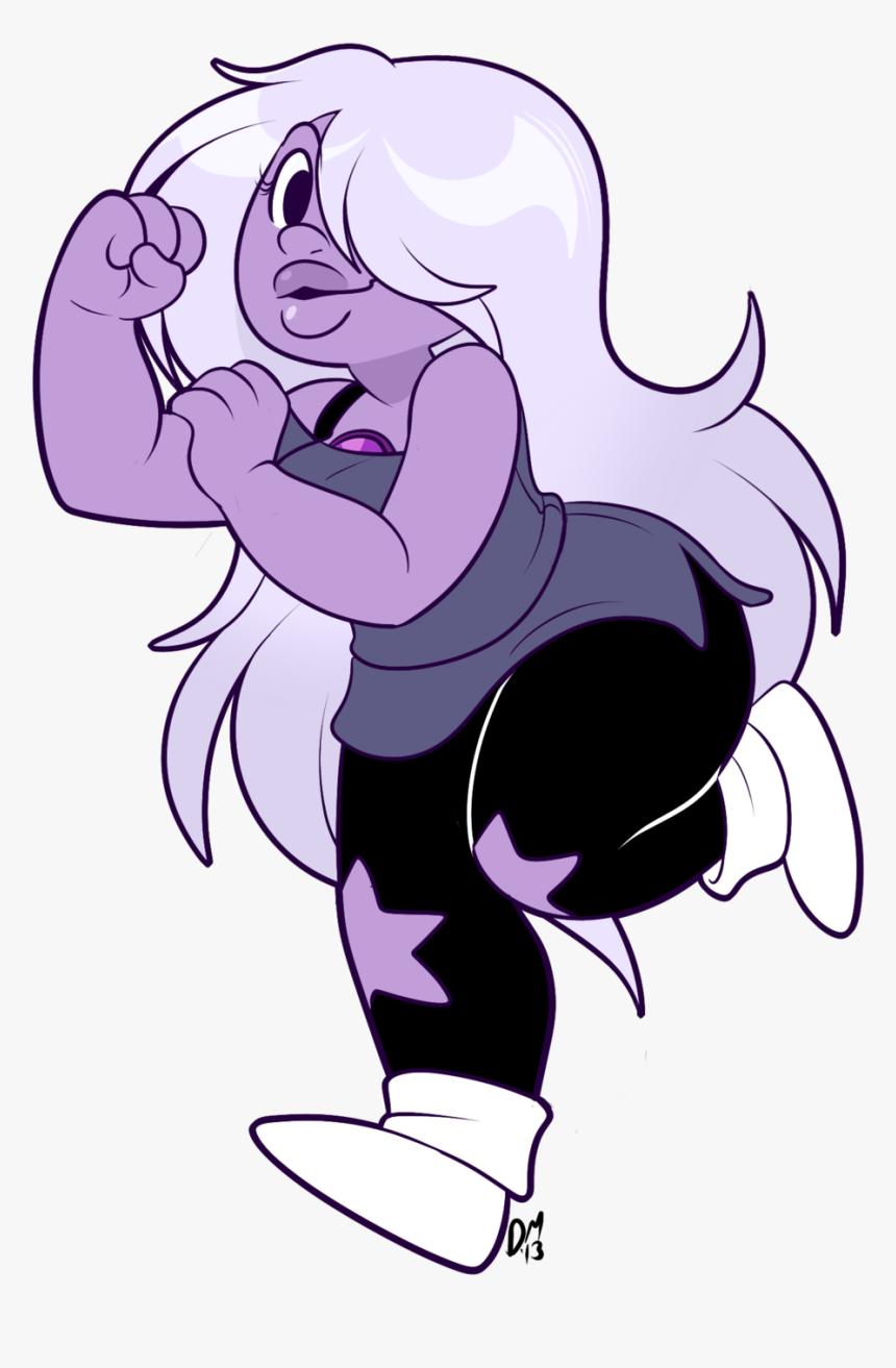 Crystal Gems Steven Universe - Amethyst Steven Universe Fan Art, HD Png Download