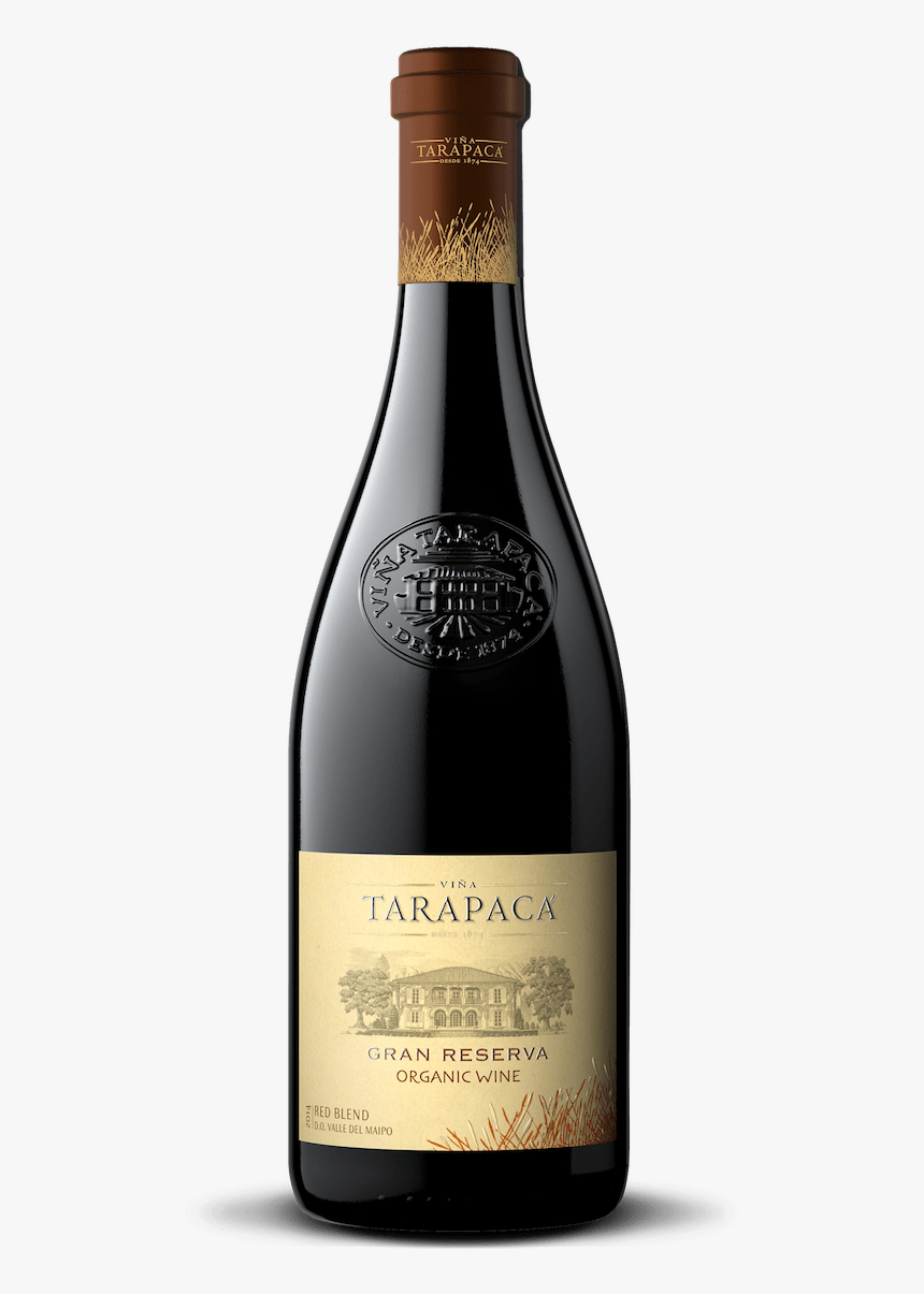 Botella Vino - Gran Reserva Tarapaca Organico, HD Png Download