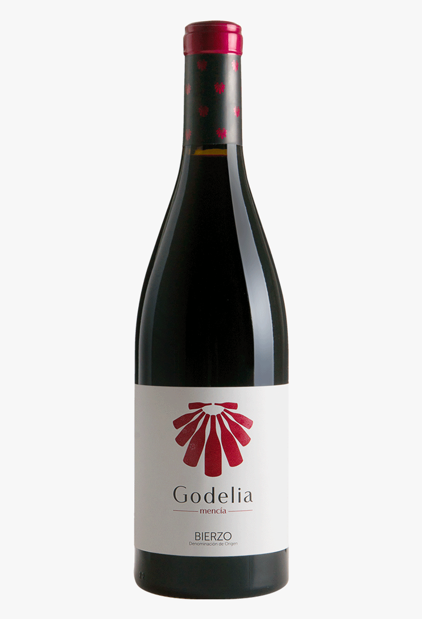 Botella De Vino Tinto Godelia Mencía - Botella De Vino Tinto Png, Transparent Png