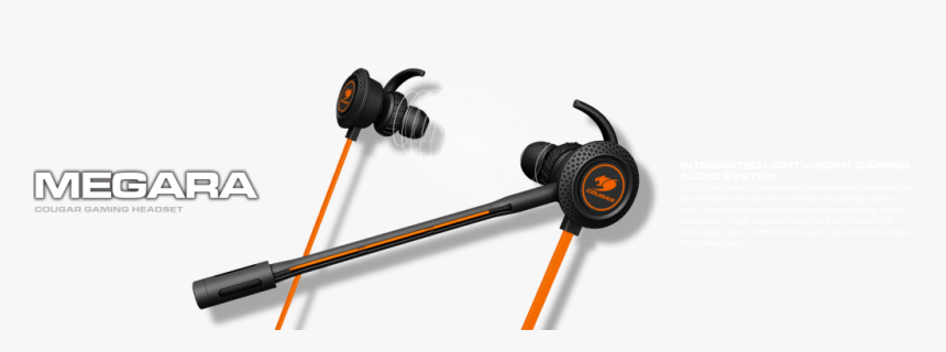 Cougar Megara In Ear Gaming Headset, HD Png Download
