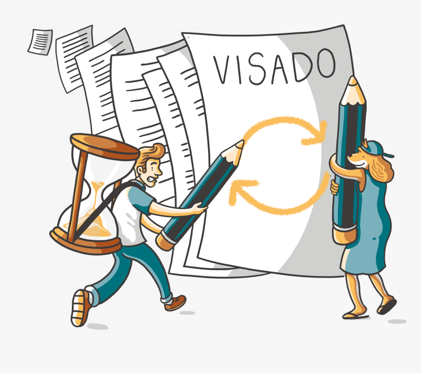Renovacion Del Visado Australiano - Cartoon, HD Png Download