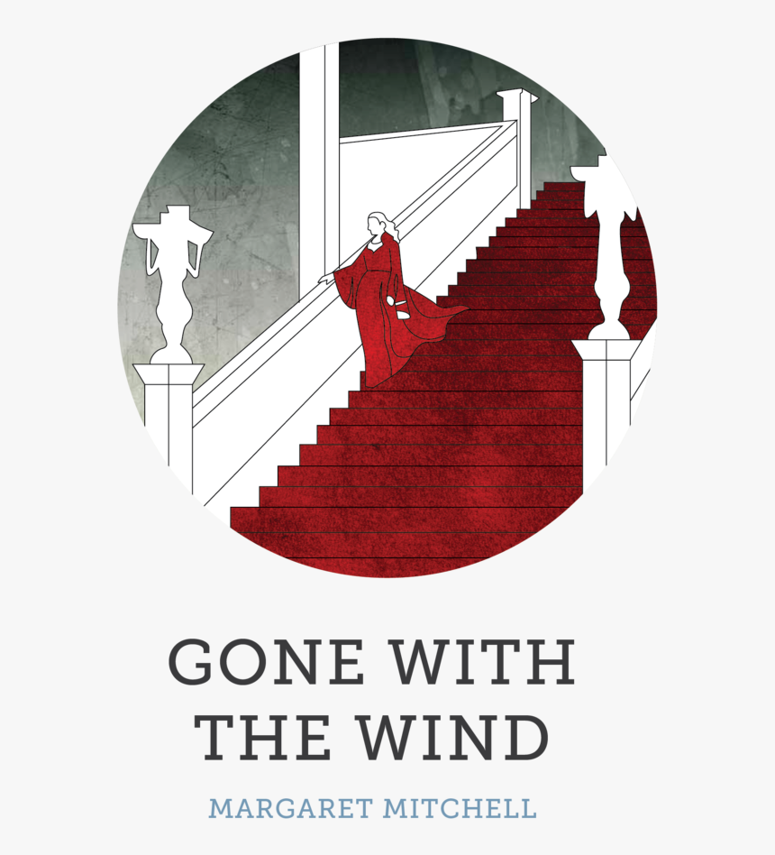 Gone With The Wind - Stairs, HD Png Download