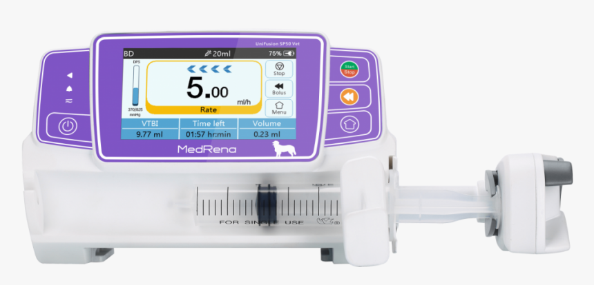 Bomba De Seringa Universal Veterinária - Medrena Syringe Pump, HD Png Download