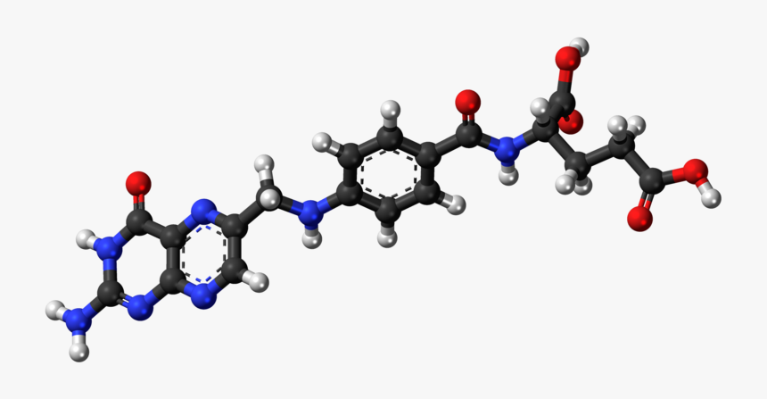 Folic Acid 3d Structure, HD Png Download