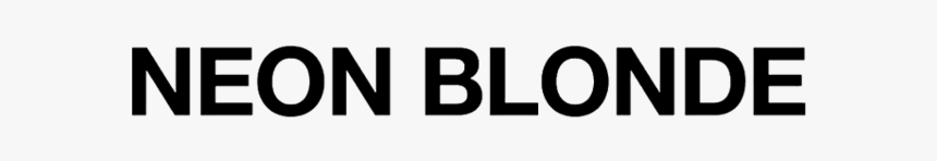 Neon-blonde, HD Png Download