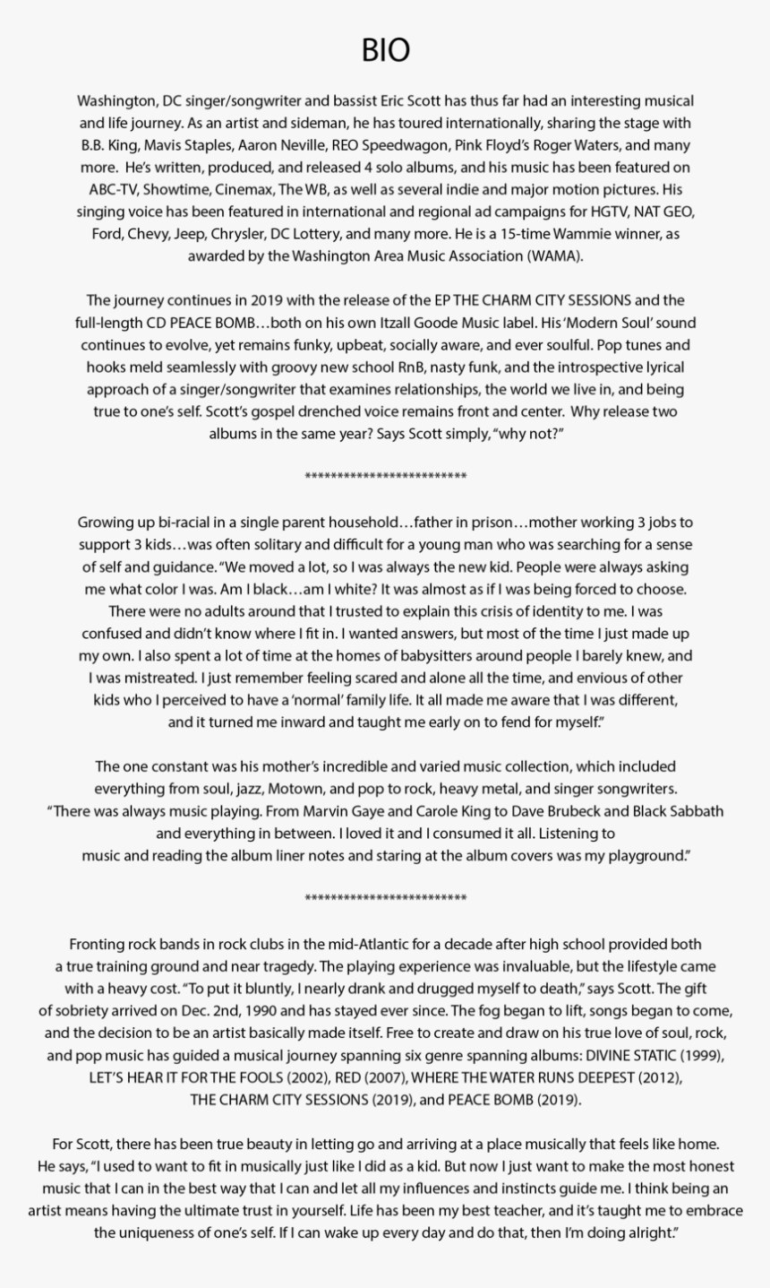 Bio4-01 - Essay, HD Png Download
