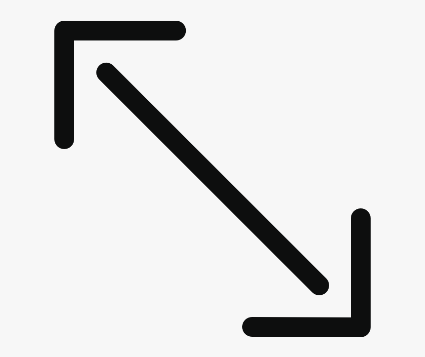 Arrow Double End Left Up Right Down, HD Png Download