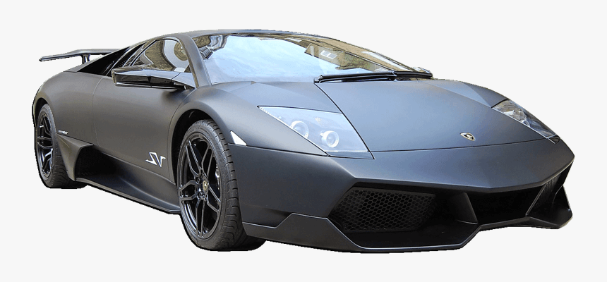 F30 - Lamborghini Murcielago Matte Black, HD Png Download