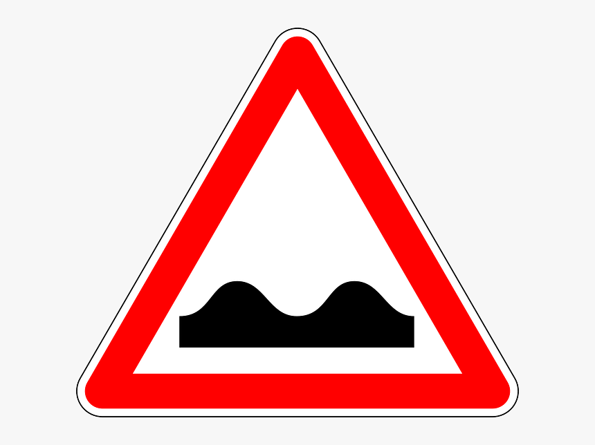 Three Common Roadway Signs In France, HD Png Download