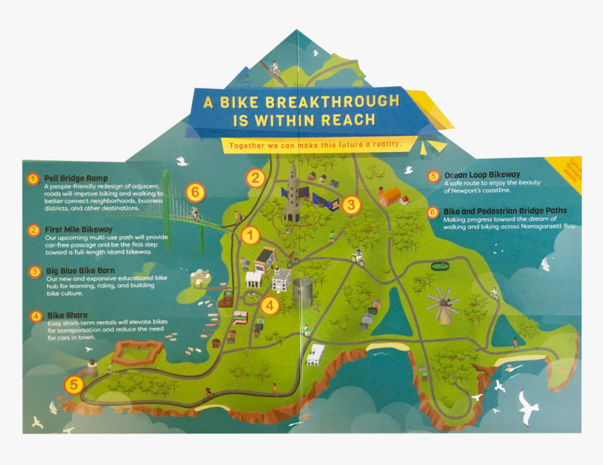 A People-friendly Redesign Of Adjacent Roads Will Improve - Map, HD Png Download