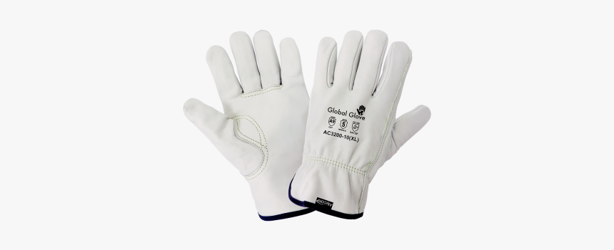 Global Glove Ac3200 A9 Cut And Hypodermic Needle Resistant - Leather, HD Png Download