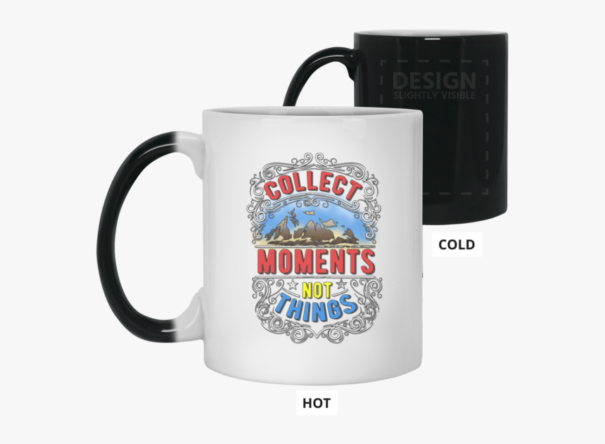 Collect The Moments Color Changing Mug 11 Oz - Mug, HD Png Download
