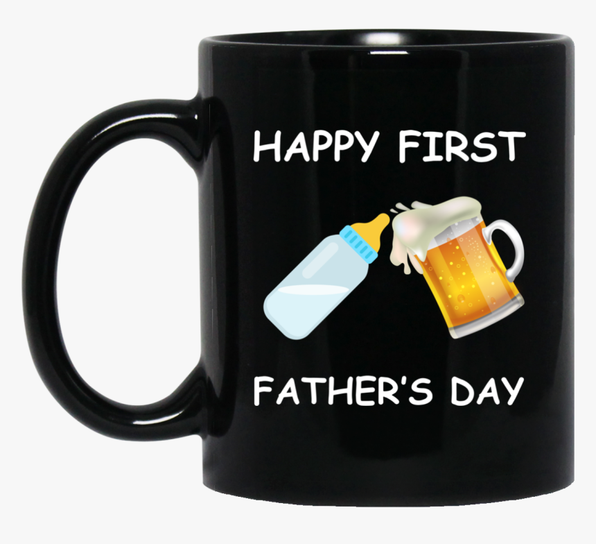Happy First Father S Day Funny Emoji Men Gift Bm11oz, HD Png Download
