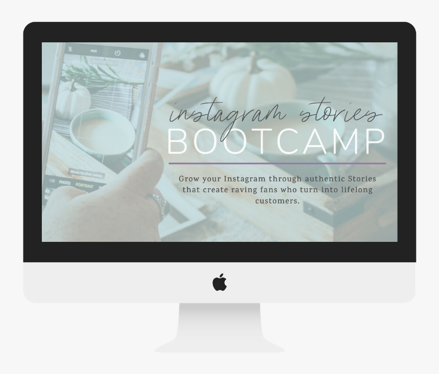 Insta Stories Bootcamp - Computer Monitor, HD Png Download