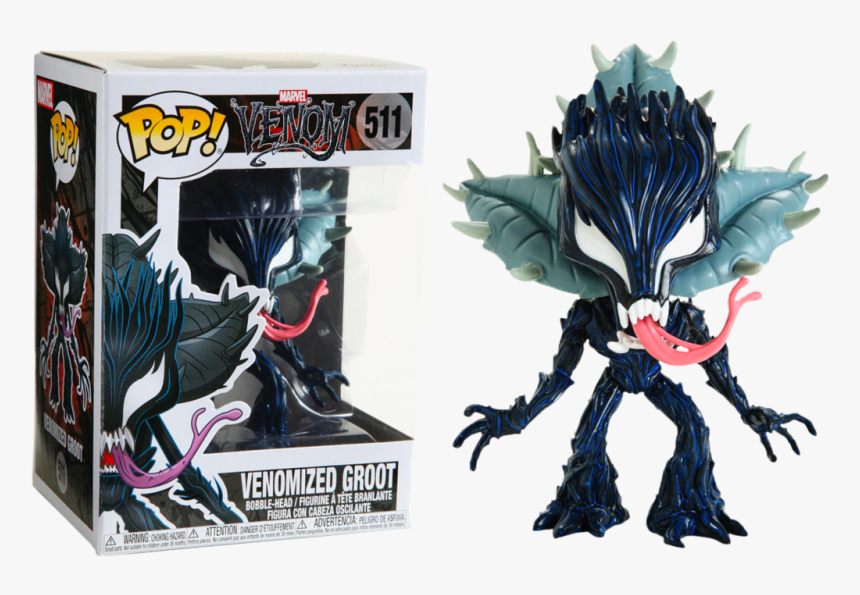 Funko Pop Marvel Venomized Groot, HD Png Download