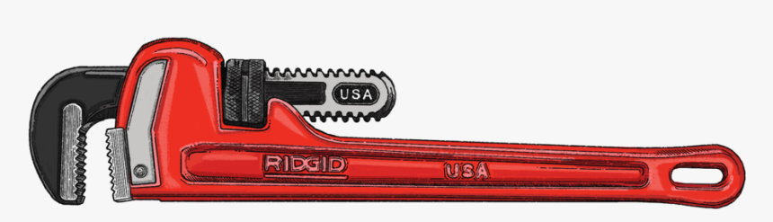 Wrench - Pipe Wrench, HD Png Download
