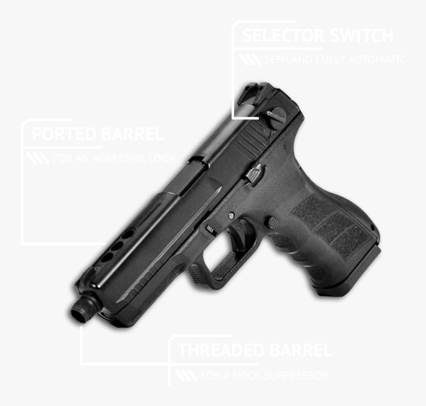 Kwa P226 Airsoft, HD Png Download