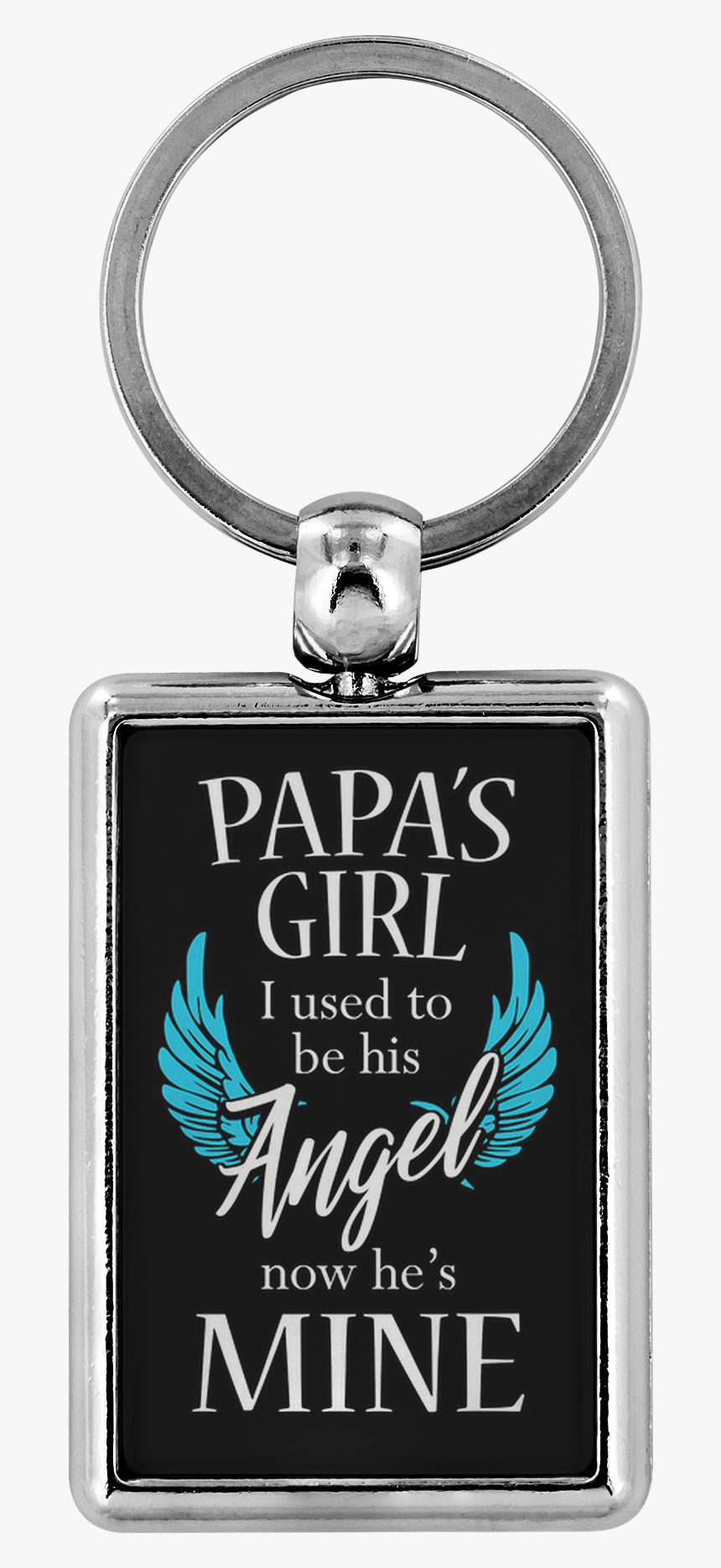 Papa S Girl Keyring - Keychain, HD Png Download