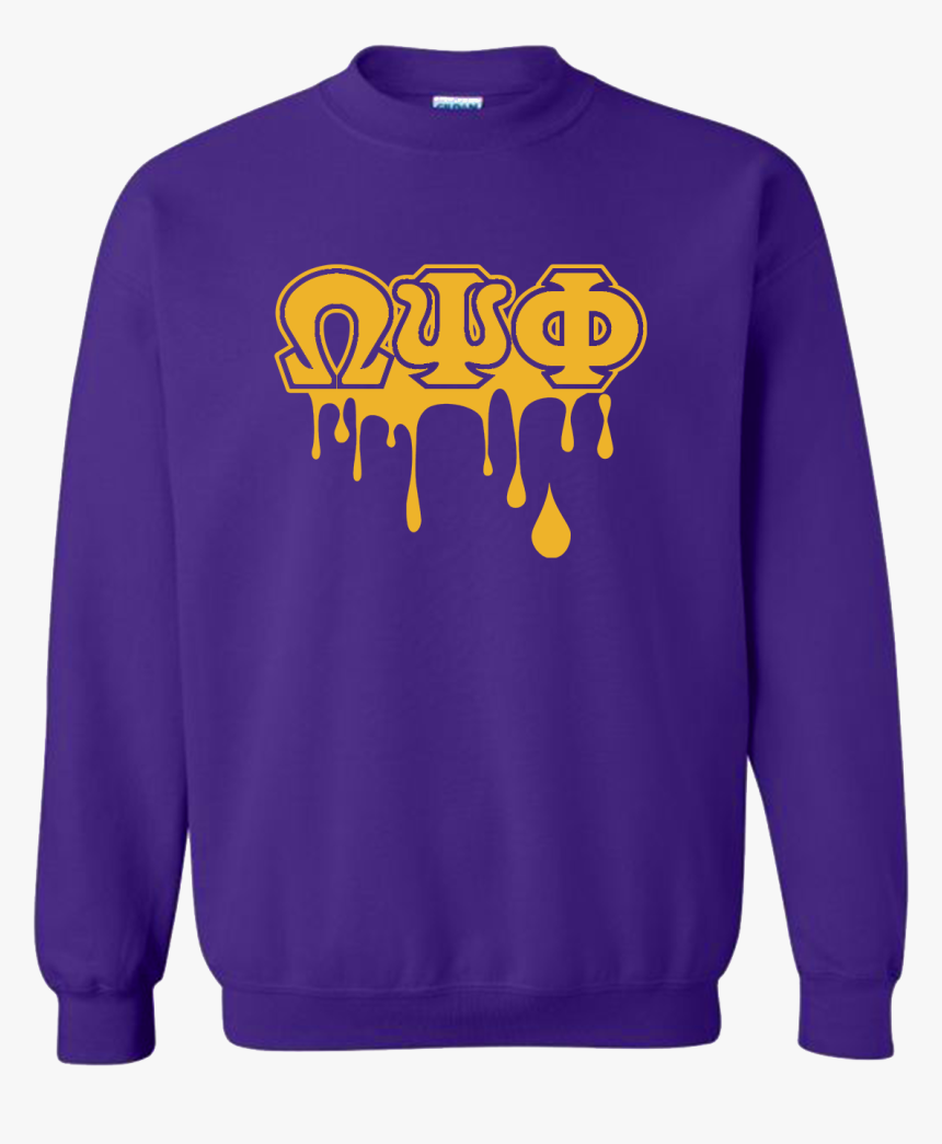 Omega Psi Phi Drip Sweatshirt 
 Data-zoom //cdn - Omega Psi Phi Christmas Shirt, HD Png Download