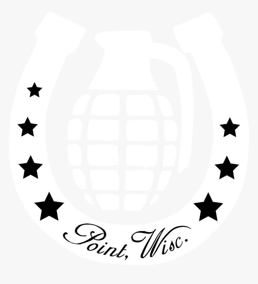 Horse Shoe Heart Clipart Png Transparent Horseshoes - Horseshoes And Hand Grenades Clipart, Png Download