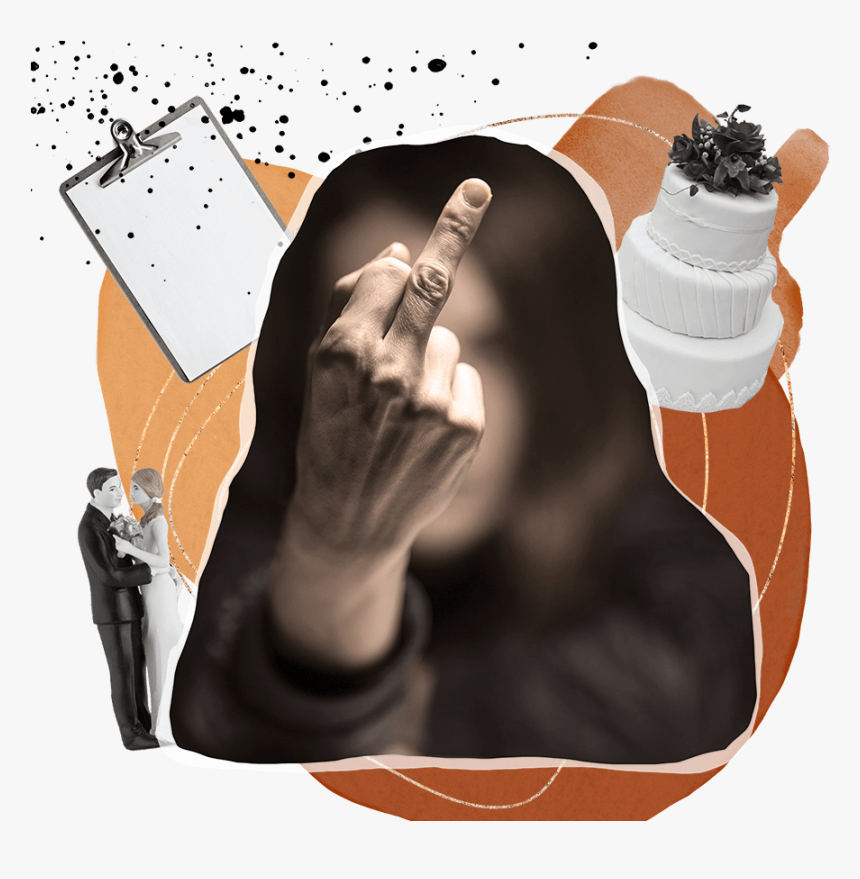 Bride Says No To Wedding Etiquette - Poster, HD Png Download