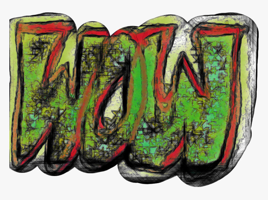 #wow #word #words - Illustration, HD Png Download