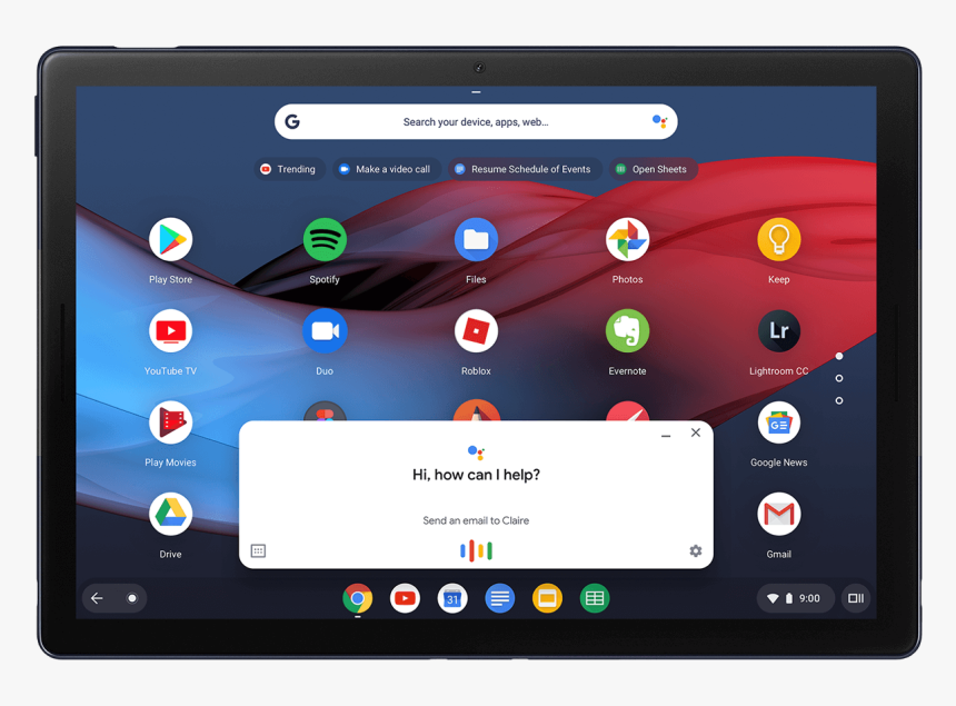 Google Pixel Slate Png, Transparent Png