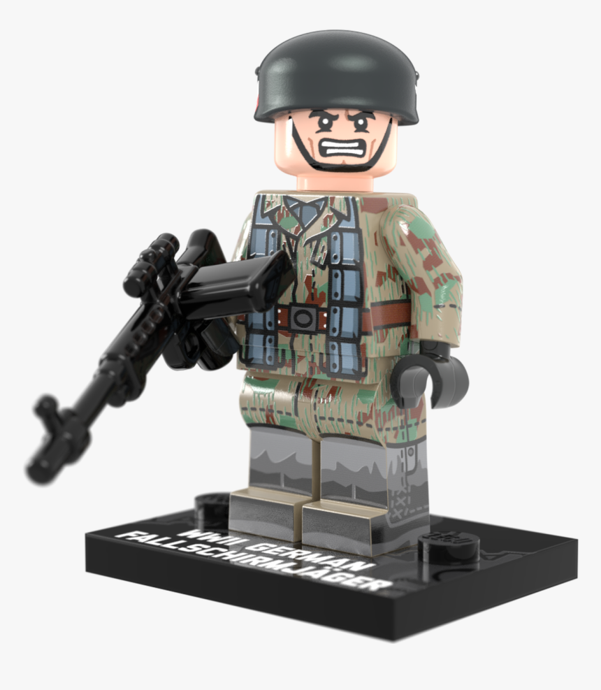 Wwii German Fallschirmjäger - Soldier, HD Png Download