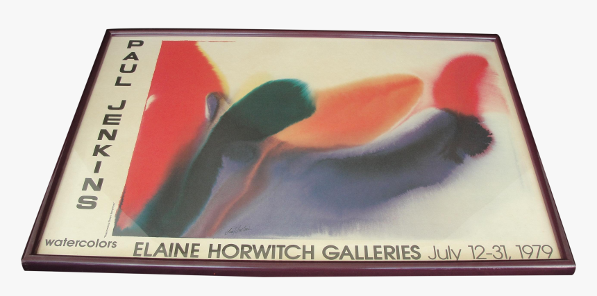 This Is Beautiful Print Of A Paul Jenkins Watercolor - Painting, HD Png Download