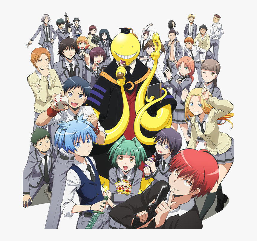 Koro Sensei And Students, HD Png Download