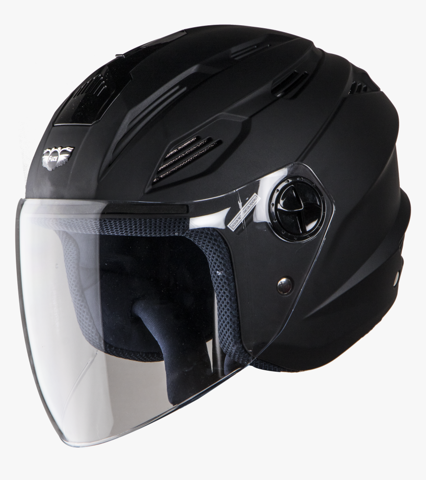 Sba-6 Fuze Mat Black - Motorcycle Helmet, HD Png Download