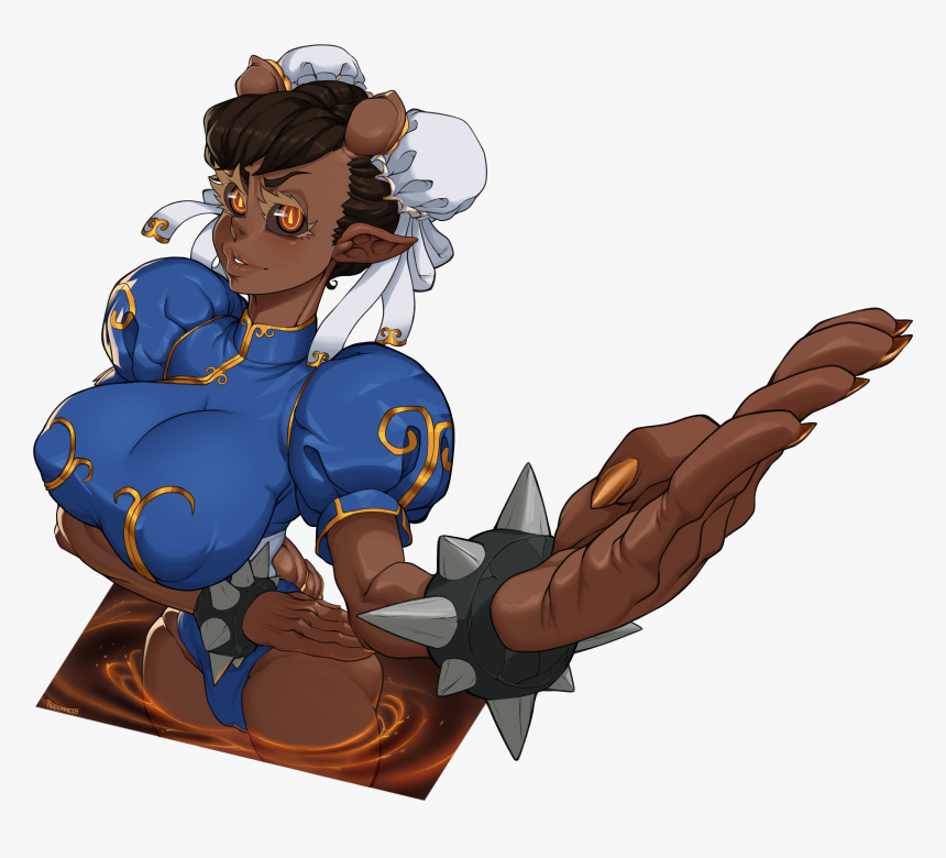 Lumi Cosplaying As Chun Li - Cartoon, HD Png Download