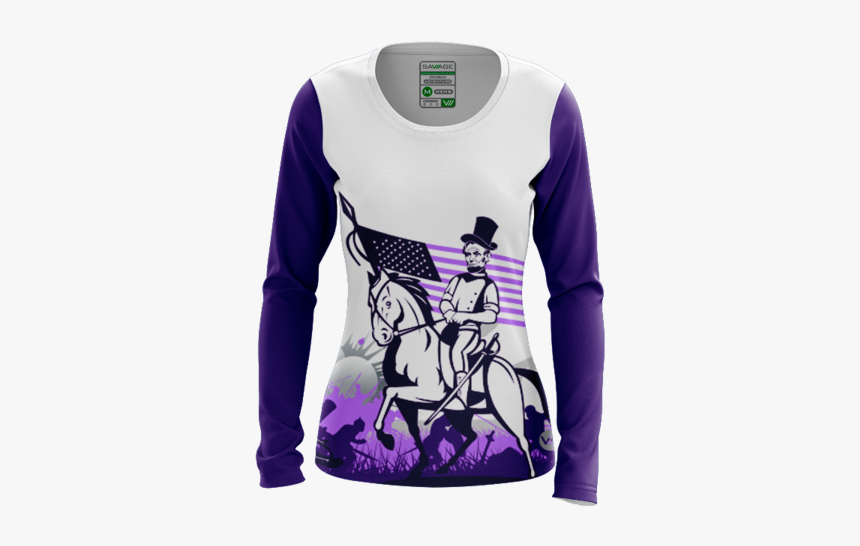 Gettysburg Funk Dark Ls Jersey - Image, HD Png Download