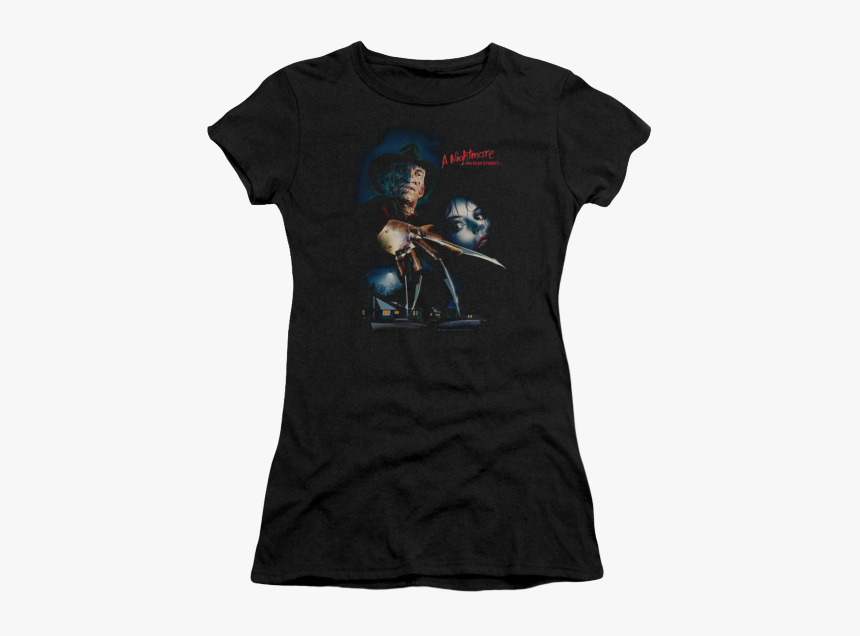 Junior Poster Nightmare On Elm Street Shirt - Aladdin T Shirts, HD Png Download