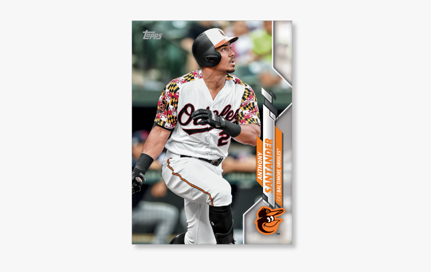 Anthony Santander 2020 Topps Series 1 Base Card Poster - Baseball Player, HD Png Download