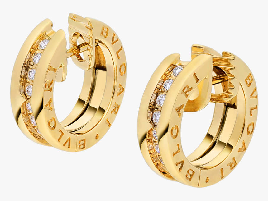Pendientes Oro Bvlgari B Zero, HD Png Download
