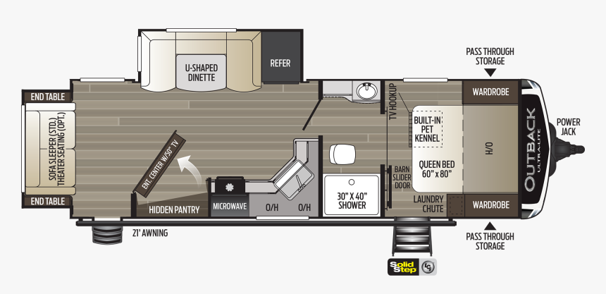 2019 Forest River Salem Hemisphere 295bh, HD Png Download
