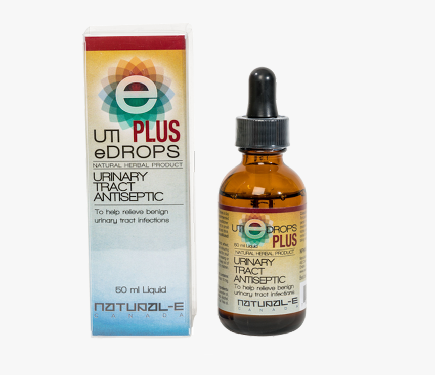 Uti E-drops Plus - Natural Urinary Tract Infection, HD Png Download